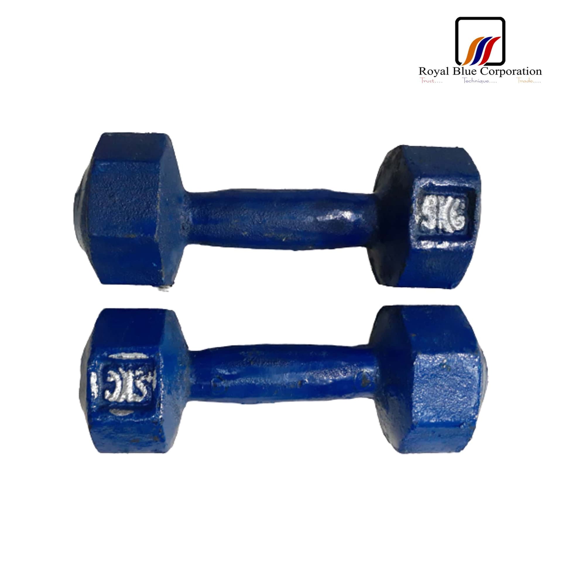 Iron Dumbbell (5kg x 2=10 kg) image