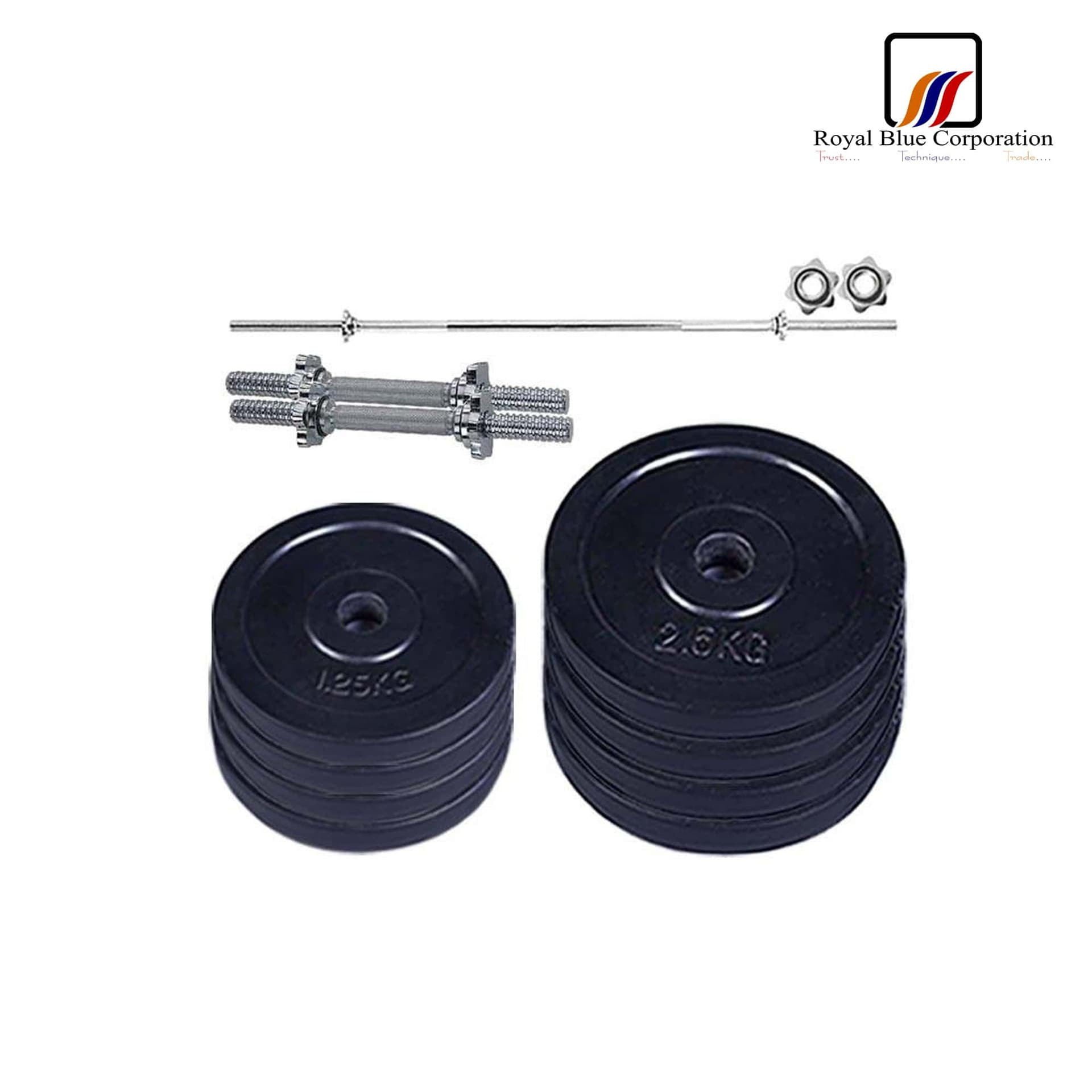 Adjustable Dumbbell and Barbell set 15kg imagae