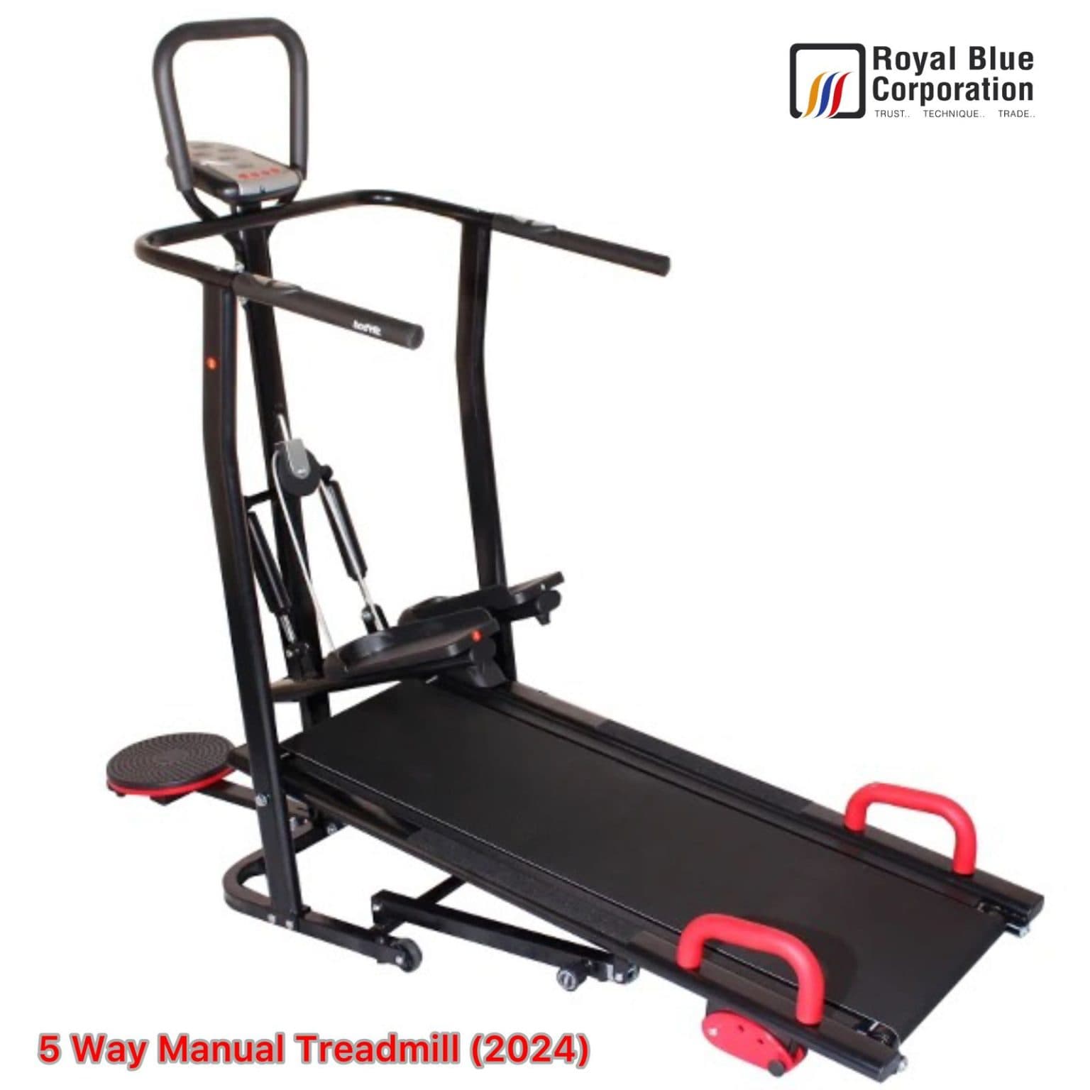 Luxury 5 Way Manual Treadmill (2024) image