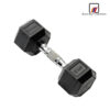 Rubber Hex Dumbbell 5kg Single